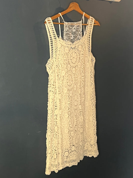 Robe courte crochet